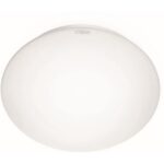 STEINEL - RS16 LED 9W 4000K 873lm HF-sensor IP44 plastique opale Ø255x92mm - 008383