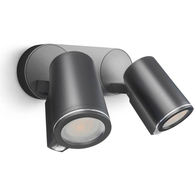 STEINEL - Steinel spot extérieur DUO sensor anthracite GU10 7 STEINEL - Steinel spot extérieur DUO sensor anthracite GU10 7