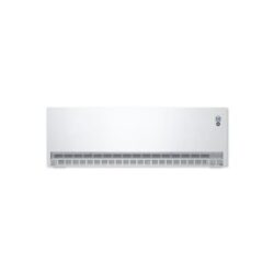 Radiateur à accumulation bas blanc 5,0 kW avec grille frontale et commande latérale