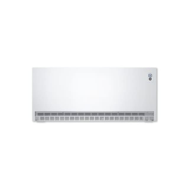 Accumulateur électrique standard STIEBEL ELTRON SHF 7000 Radiateur à accumulation mural blanc avec grille basse et panneau de commande latéral
