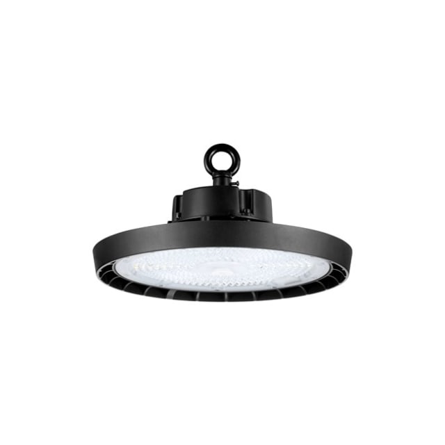 SYLVANIA Suspension LED industrielle IP65 Suspension LED industrielle ronde noire IP65 120W 4000K avec anneau de suspension