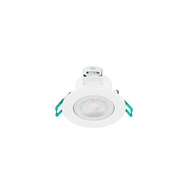 SYLVANIA Spot LED encastrable 500 lm 3CCT Spot LED encastrable blanc 500 lm 3CCT IP44 avec ressorts de fixation verts