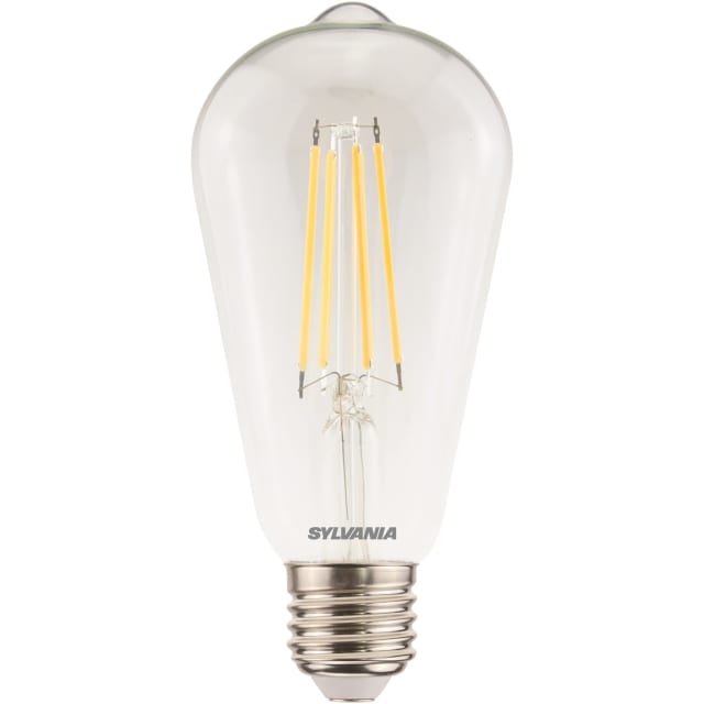 SYLVANIA Ampoule LED filament ST64 Ampoule LED filament ST64 dimmable 7W E27 2700K blanc chaud