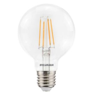 Ampoule LED filament G80 culot E27 6W 640 lm blanc chaud 827