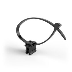 Attache-câble à clip de bord 200 mm, configuration visible