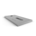 Schletter - Plaque de mont. p.vis double filet. M10 - 119002-000