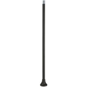 Schneider Automation - Accessoire XVB/D/E - socle avec tube 800mm - aluminium noir - XVBZ04
