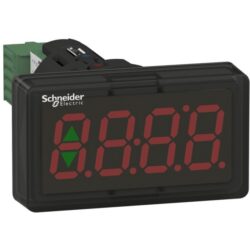 Schneider Automation - Afficheur numérique rouge - Ø 22 - entrée 4-20mA - 2 sorties - XBH1AA0R4