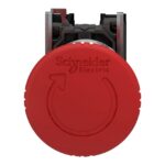 Schneider Automation - Arrêt d'urgence rouge Ø22 coup-de-poing Ø40 | tourner pour déverrouiller - XB4BS8444 – Image 3