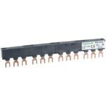Schneider Automation - Barre tripolaire - 63 A - 4 dérivations - pas 45 mm - GV2G445