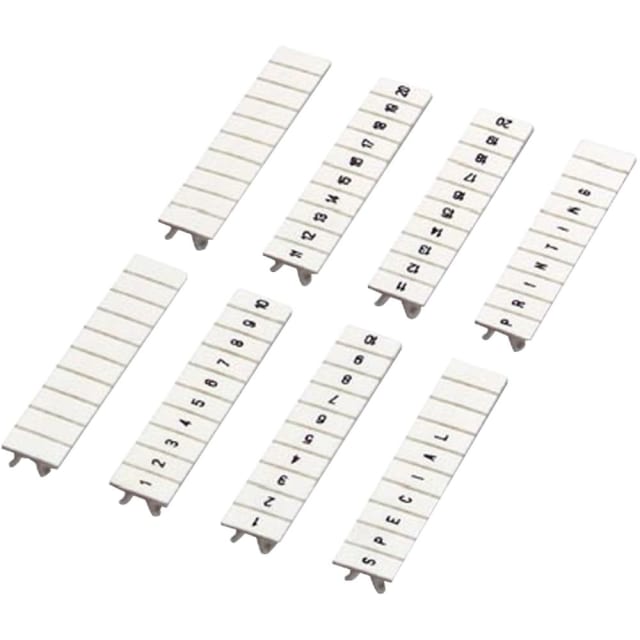 Schneider Automation - Barrette de 10 reperes encliquetable 5mm Schneider Automation - Barrette de 10 reperes encliquetable 5mm