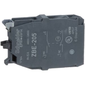 Schneider Automation - Bloc contact pour bouton - ZBE Ø22 - 1O+1F - ZBE205