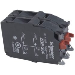 Schneider Automation - Bloc contact pour bouton - ZBE Ø22 - 2O - ZBE204