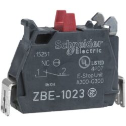 Schneider Automation - Bloc contact pour bouton - zbe ø 22 - 1 nf - ZBE1023