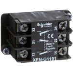 Schneider Automation - Bloc de contact à rappel - 1O+2F - montage frontal - 2 vitesses - XENG1191