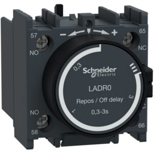 Schneider Automation - Bloc de contacts auxiliaires - 1NO + 1NC - bornes à vis-étriers - LADR0
