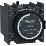 Schneider Automation - Bloc de contacts auxiliaires - 1NO + 1NC - bornes à vis-étriers - LADR4