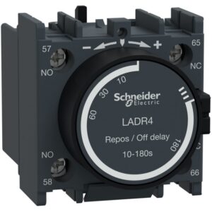 Schneider Automation - Bloc de contacts auxiliaires - 1NO + 1NC - bornes à vis-étriers - LADR4