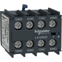 Schneider Automation - Bloc de contacts auxiliaires - 2NO + 2NC - bornes à vis-étriers - LA1KN22