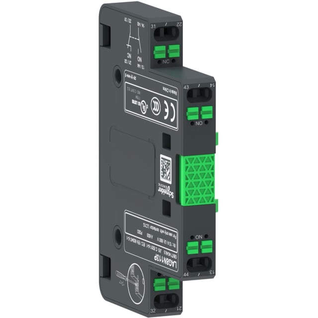 Schneider Automation - Bloc de contacts auxiliaires position 1 L ou R - 1NO + 1NF - TeSys Giga - LAG8N113P Schneider Automation - Bloc de contacts auxiliaires position 1 L ou R - 1NO + 1NF - TeSys Giga - LAG8N113P