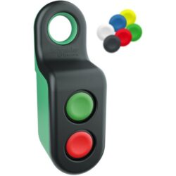 Schneider Automation - Boîte - 2 boutons à action simple - émetteur sans fil sans pile - ZBRM22A0