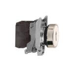 Schneider Automation - Bouton-poussoir blanc Ø22 - à impulsion affleurant - 1NO - XB4BA3341 – Image 6