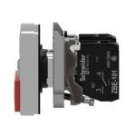 Schneider Automation - Bouton-poussoir double Ø 22 - ressort de rappel - vert+rouge, lumineux - jaune - - XB4BW73731B5 – Image 6