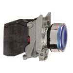 Schneider Automation - Bouton-poussoir lumineux bleu Ø22 - à impulsion affleurant - 24V - 1O+1F - XB4BW36B5 – Image 15