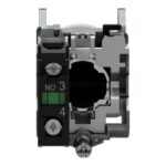 Schneider Automation - Bouton-poussoir noir Ø22 - à impulsion - 1F - XB4BP21 – Image 6