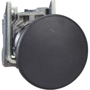 Schneider Automation - Bouton-poussoir noir Ø22 - coup-de-poing Ø40 - XB4BC21