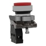 Schneider Automation - Bouton-poussoir rouge Ø22 - à impulsion dépassant - 1O - XB4BL42 – Image 7