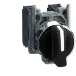 Schneider Automation - Bouton tournant noir Ø22 - à manette - 3 positions - 2F - XB4BD33