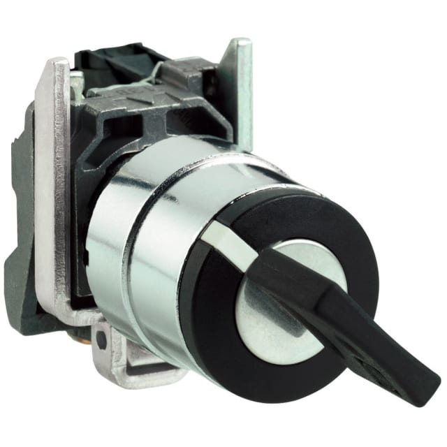 Schneider Automation - Bouton tournant noir Ø22 - à serrure - 2 positions - 1F - XB4BG61 Schneider Automation - Bouton tournant noir Ø22 - à serrure - 2 positions - 1F - XB4BG61