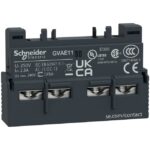 Schneider Automation - Contact Auxiliaire 1NO+1NC | Accessoires dijoncteur GV2 - GVAE11