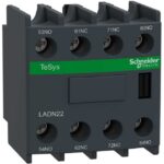 Schneider Automation - Contact Auxiliaire 2NO+2NC | Accessoires contacteur LC1D09..150 - LADN22