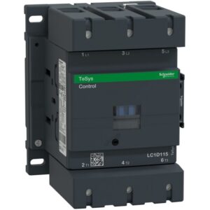 Schneider Automation - Contacteur 115A AC-3 - 3P 1NO 1NC - 230V AC 50...60Hz - LC1D115P7