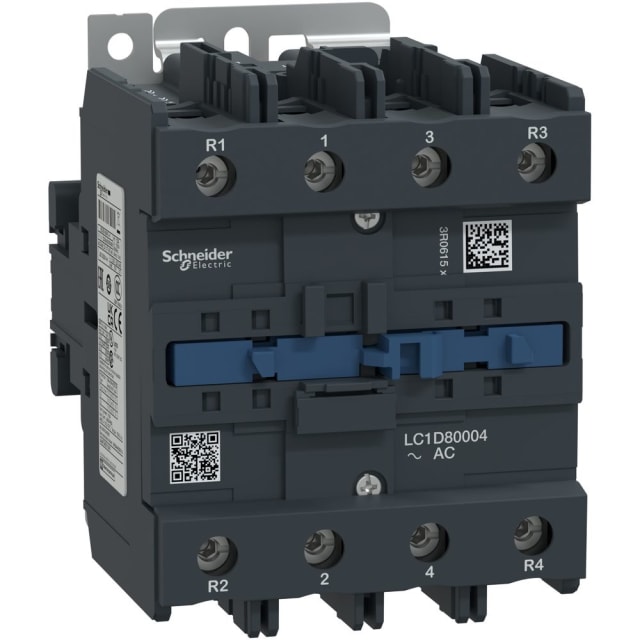 Schneider Automation - Contacteur 125A AC-1 - 4P - 230V AC 50...60Hz - LC1D80004P7 Schneider Automation - Contacteur 125A AC-1 - 4P - 230V AC 50...60Hz - LC1D80004P7