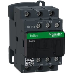 Schneider Automation - Contacteur 18A 3P 1NO 1NC 230VAC | Commande moteur - LC1D18P7