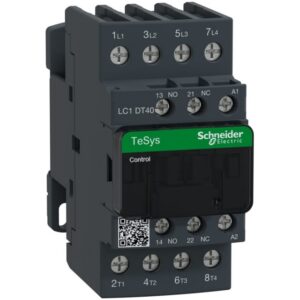 Schneider Automation - Contacteur 40A AC-1 - 4P 1NO 1NC - 24V AC 50...60Hz - LC1DT40B7