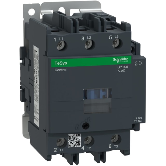 Schneider Automation - Contacteur 95A AC-3 - 3P 1NO 1NC - 230V AC 50...60Hz - LC1D95P7 Schneider Automation - Contacteur 95A AC-3 - 3P 1NO 1NC - 230V AC 50...60Hz - LC1D95P7