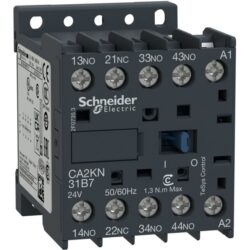 Schneider Automation - Contacteur auxiliaire - 3NO + 1NC - 10A - 230V 50...60Hz AC - CA2KN31P7