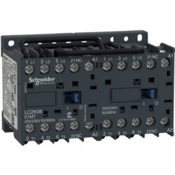 Schneider Automation - Contacteur inverseur 6A AC-3 - 3P 1NC - 24V AC 50...60Hz - LC2K0601B7