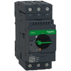 Détails visibles de Disjoncteur moteur magnétique triphasé 50A pour Disjoncteurs moteur