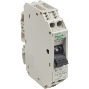 Schneider Automation - Disjoncteur pour circuit de contrôle - GB2-CD - 1A - 1P+N - 1d - GB2CD06
