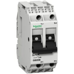Schneider Automation - Disjoncteur pour circuit de contrôle - GB2-DB - 10A - 2P - 2d - GB2DB16