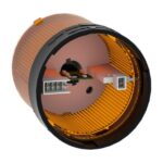 Schneider Automation - Élément feu fixe orange XVB - DEL intégrée - 230V AC - XVBC2M5 – Image 2