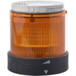Schneider Automation - Élément feu fixe orange XVB - DEL intégrée - 230V AC - XVBC2M5