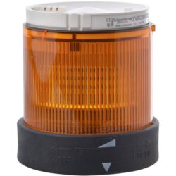 Schneider Automation - Élément feu fixe orange XVB - DEL intégrée - 230V AC - XVBC2M5