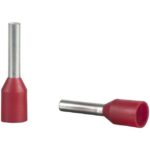 Schneider Automation - Embout de câblage - format moyen - 1 mm² - rouge - DZ5CE010