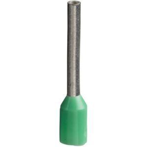 Schneider Automation - Embout de câblage - format moyen - 6 mm² - vert - DZ5CE062